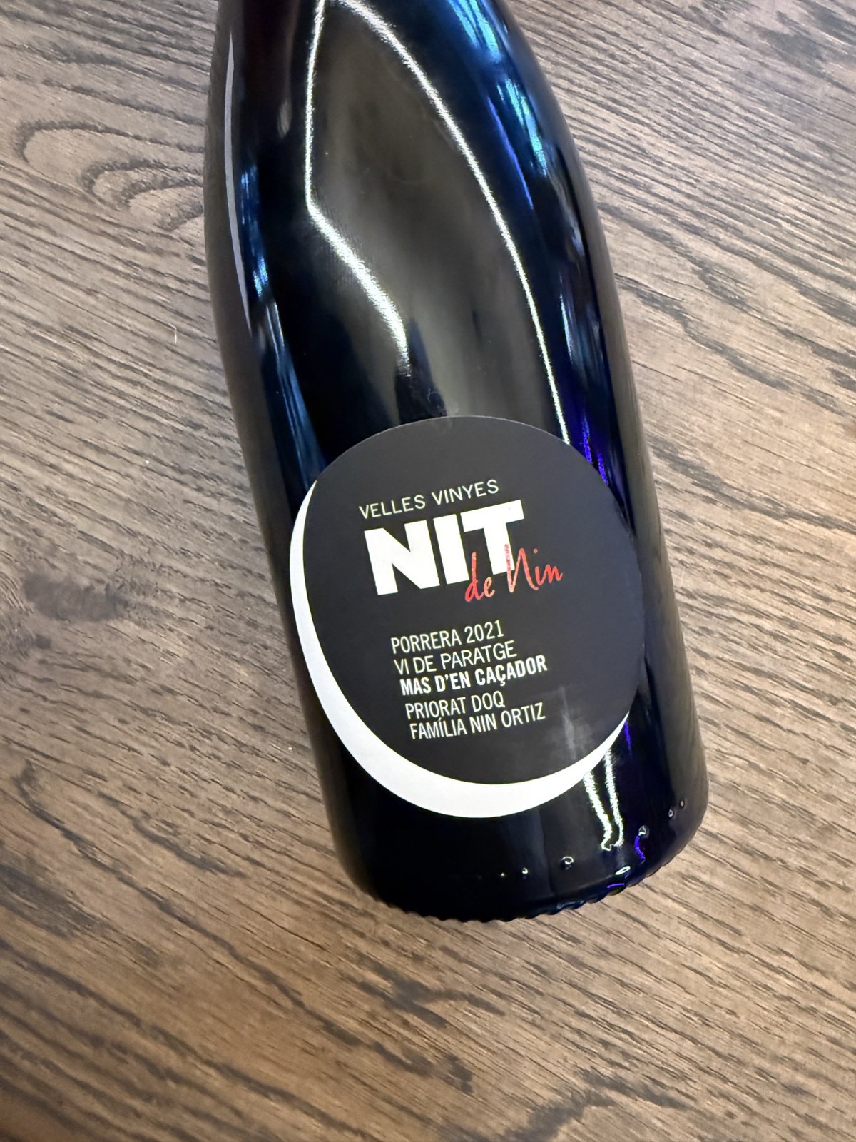 NIN ORTIZ NdN MAS D EN CACADOR  RED WINE 2021 VOL 14,0 % 0.75L.